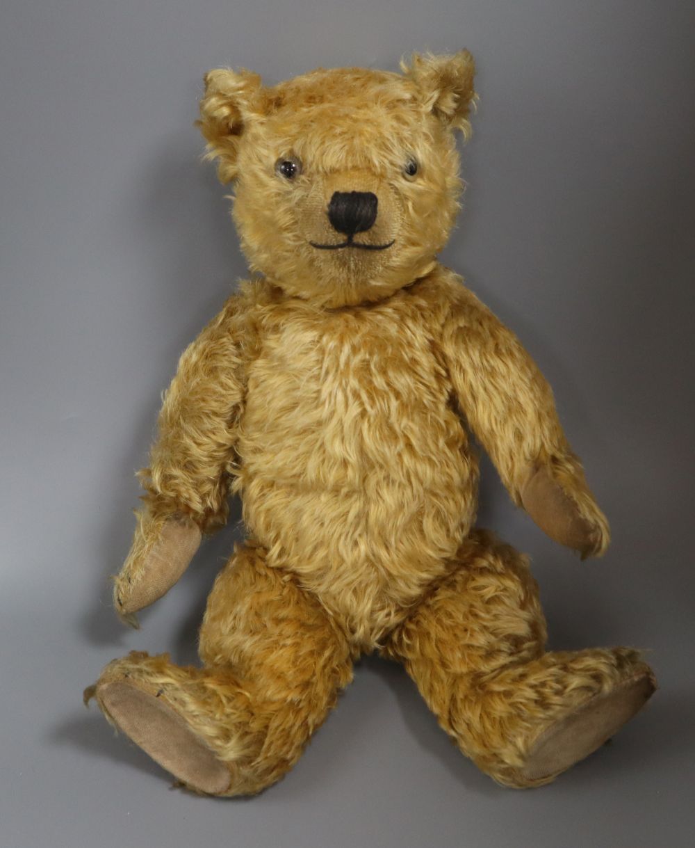 A 1930s Chiltern bear, thick mohair, 19in., very good condition